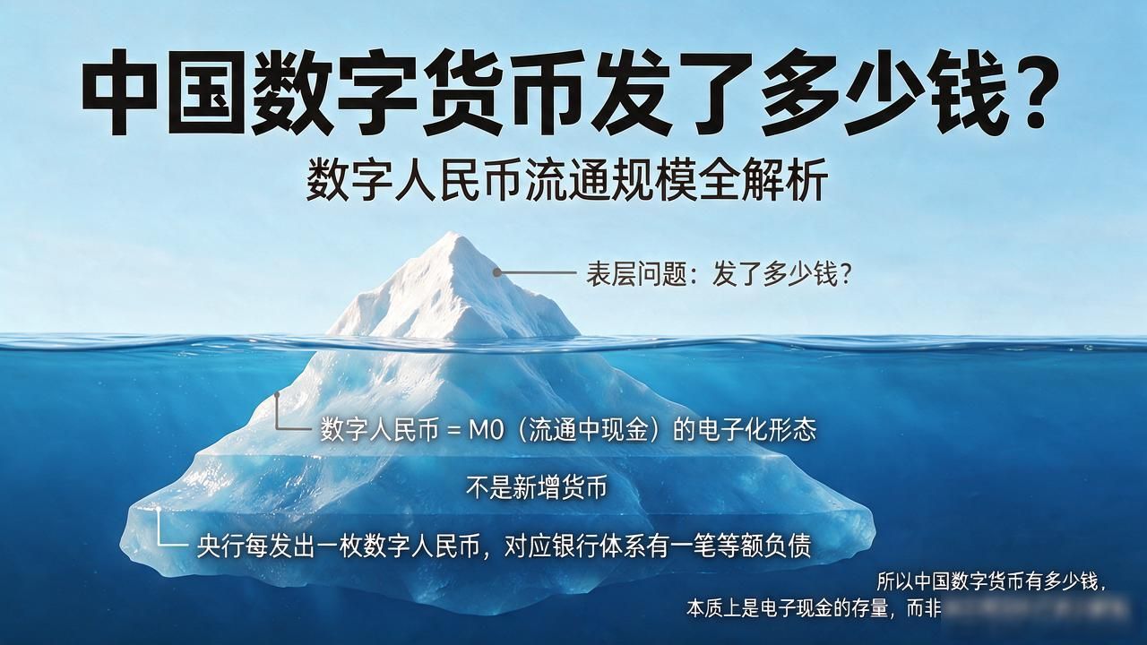 中国数字货币发了多少钱？数字人民币流通规模全解析