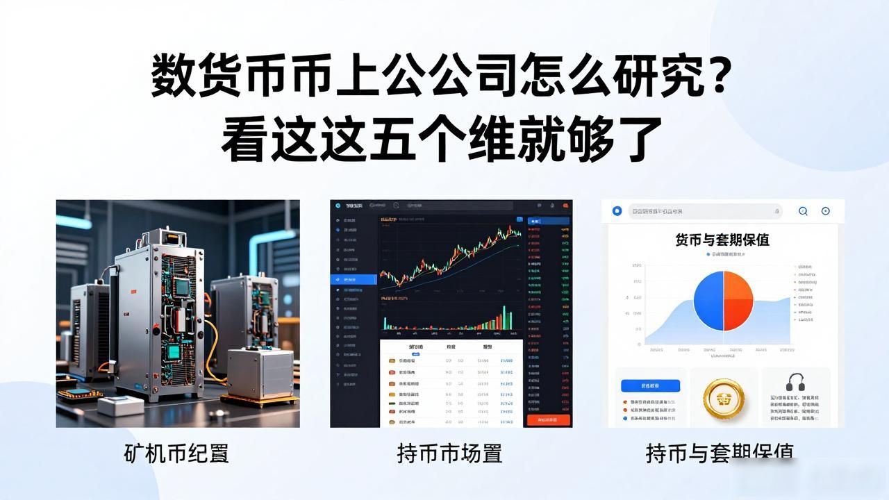 数字货币上市公司怎么研究？看这五个维度就够了