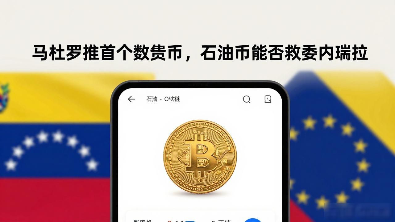 马杜罗推首个数字货币，石油币能否救委内瑞拉