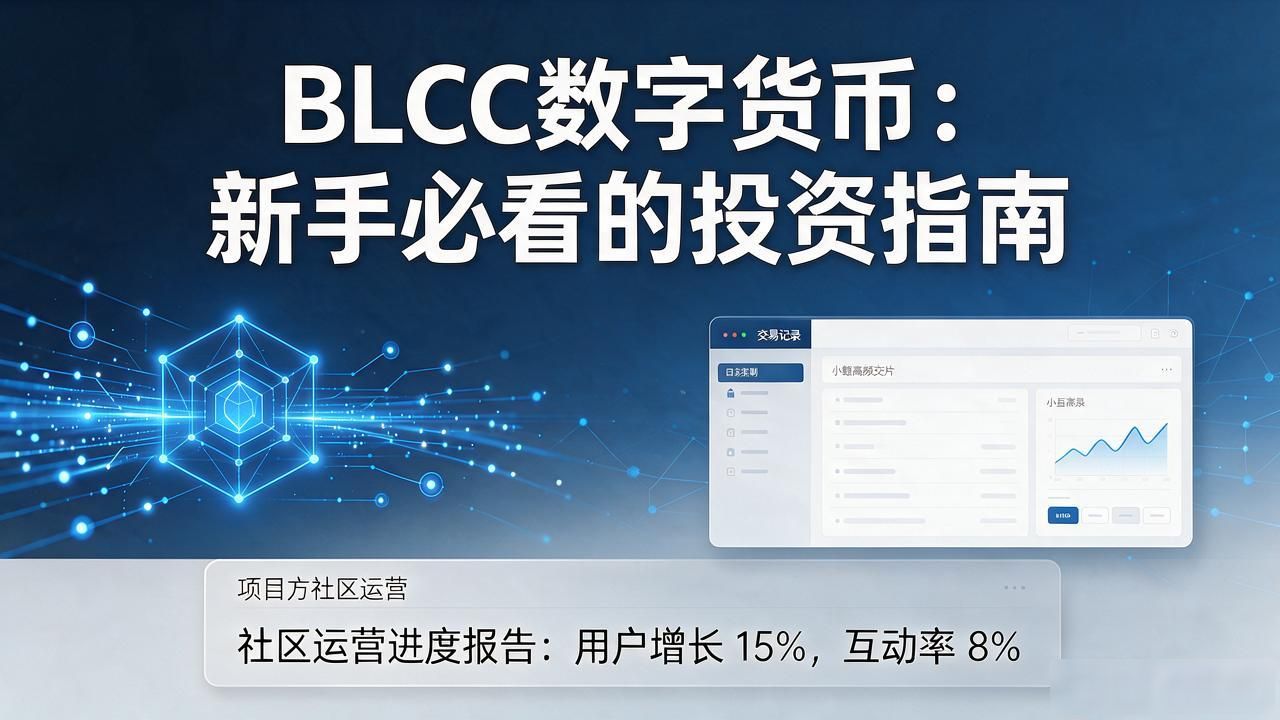 BLCC数字货币：新手必看的投资指南