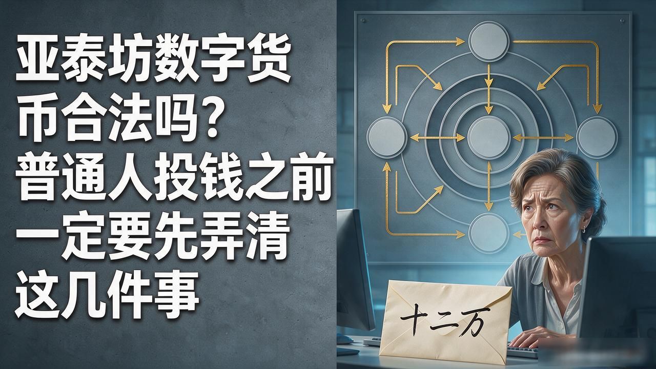 亚泰坊数字货币合法吗？普通人投钱之前一定要先弄清这几件事