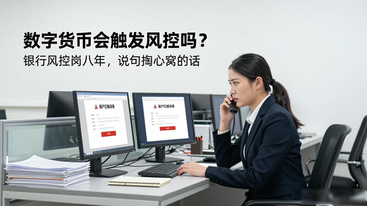 数字货币会触发风控吗？银行风控岗八年，说句掏心窝的话