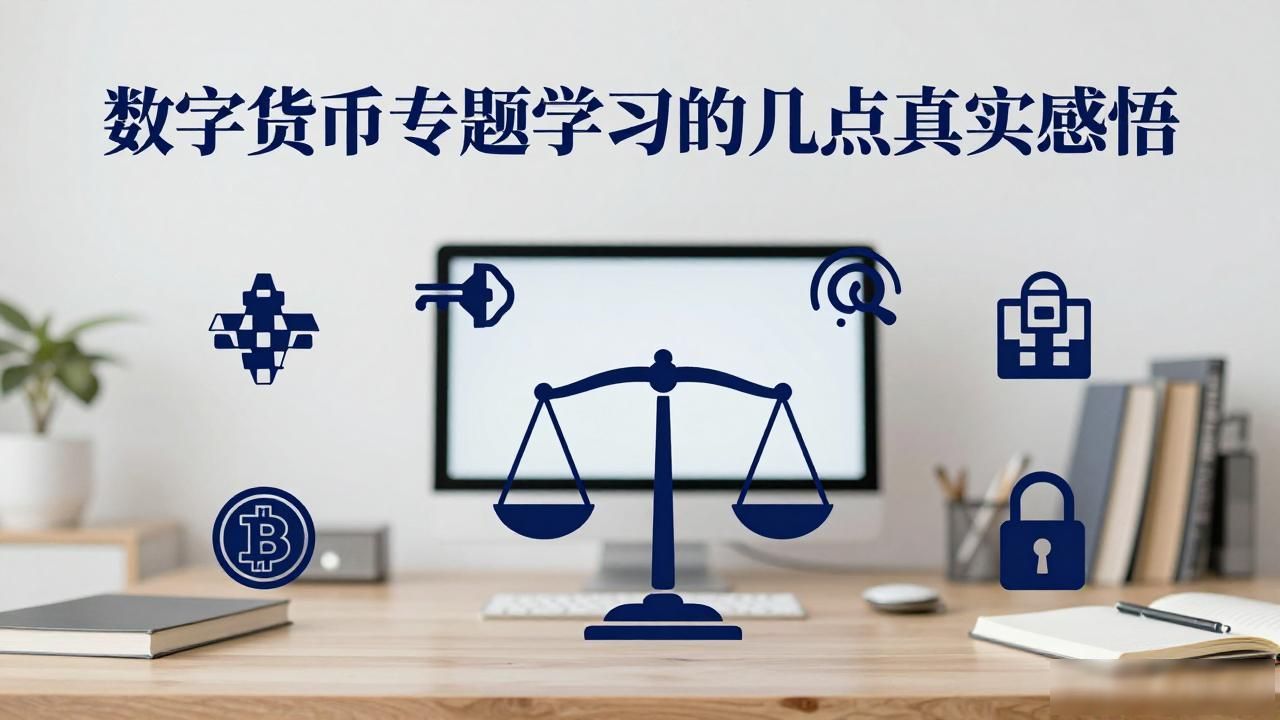 数字货币专题学习后的几点真实感悟