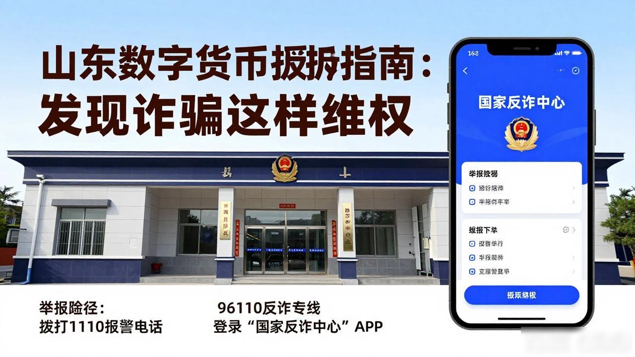山东数字货币举报指南：发现诈骗这样维权