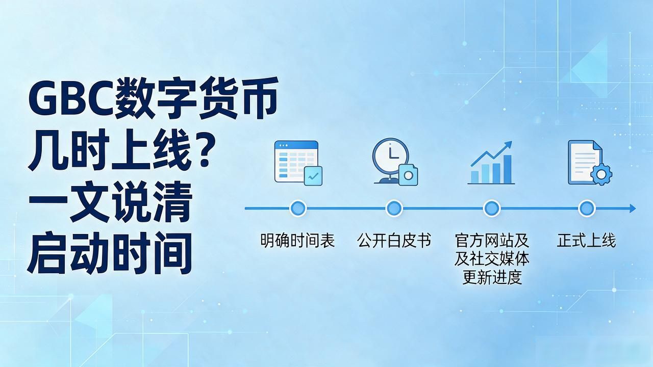 GBC数字货币几时上线？一文说清启动时间