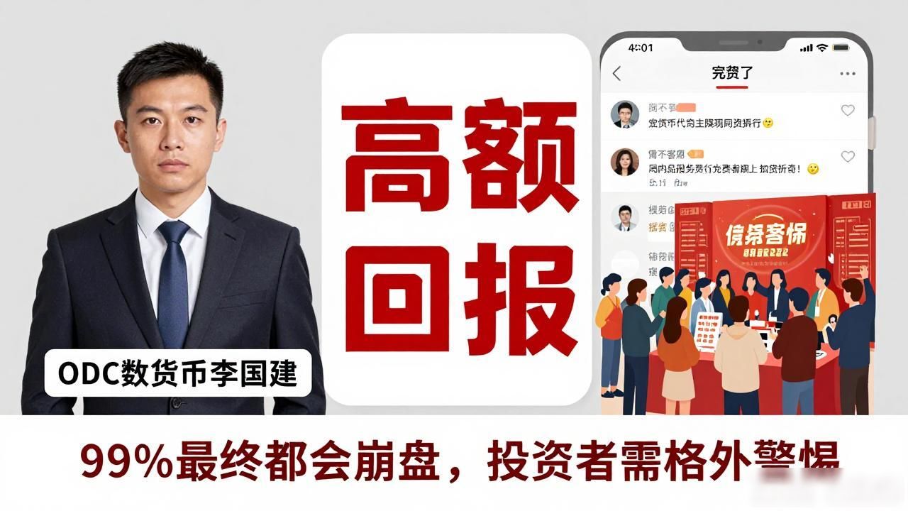 ODC数字货币李国建：投资前必看的风险警示