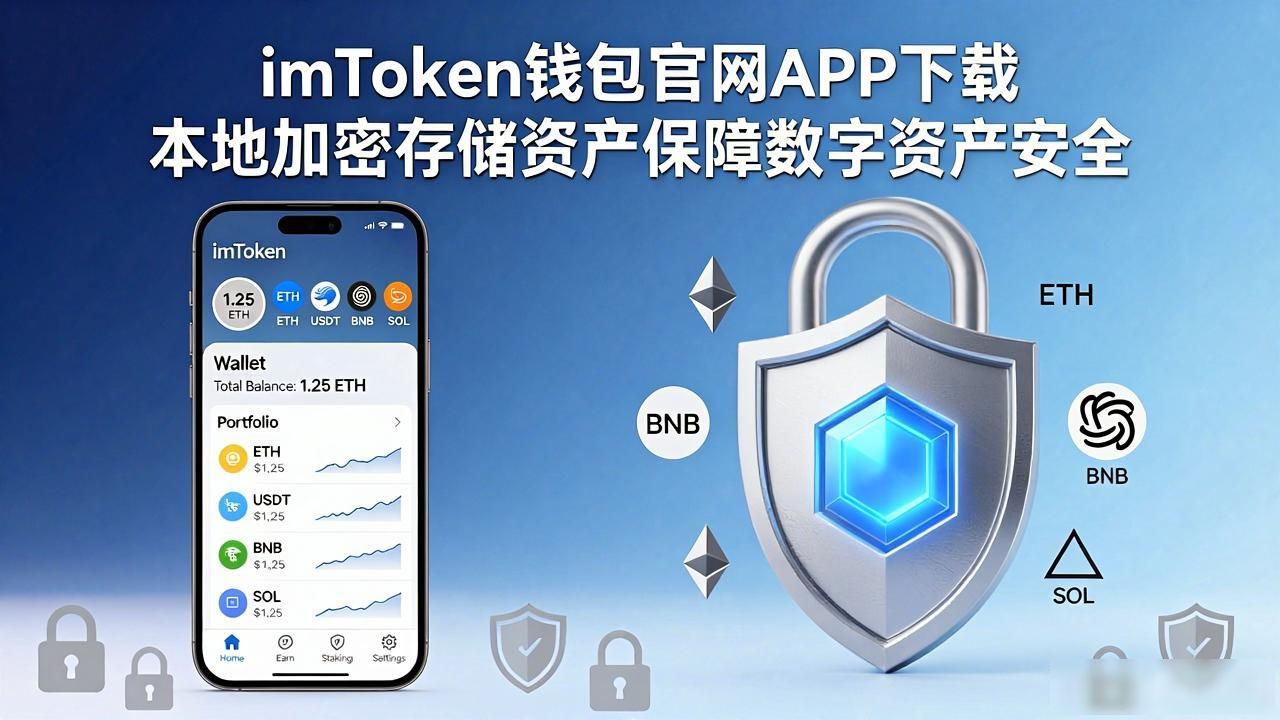 imToken钱包官网APP下载 本地加密存储资产保障数字资产安全