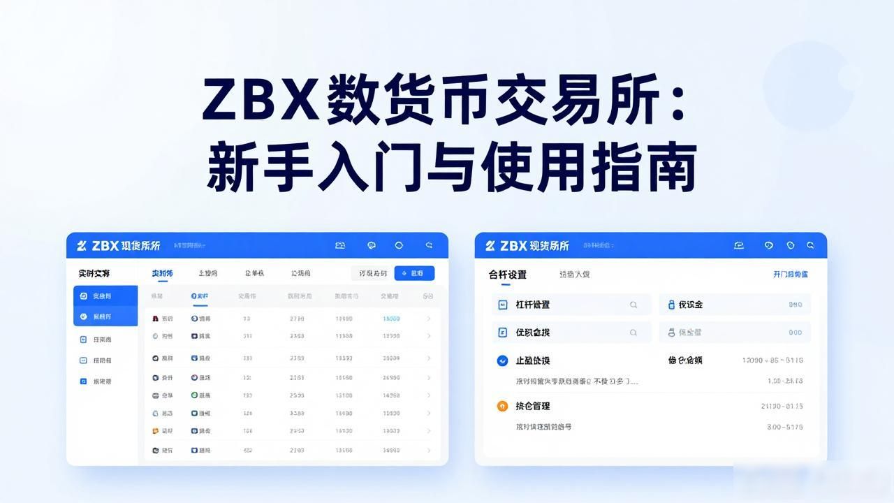 ZBX数字货币交易所：新手入门与使用指南
