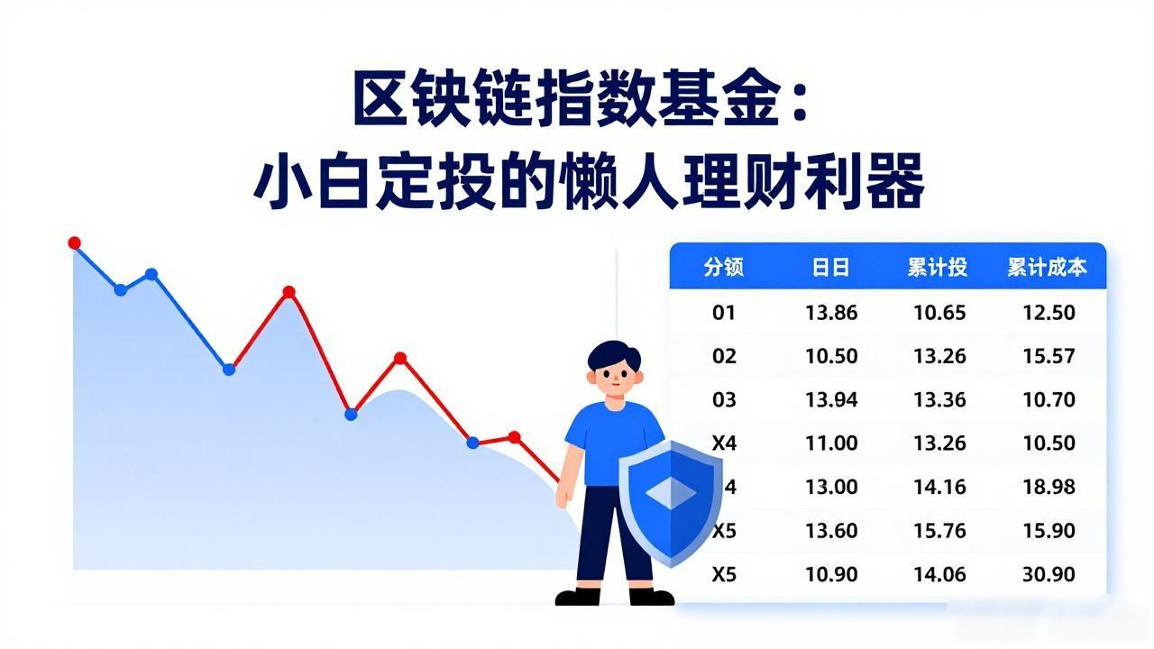 区块链指数基金：小白定投的懒人理财利器