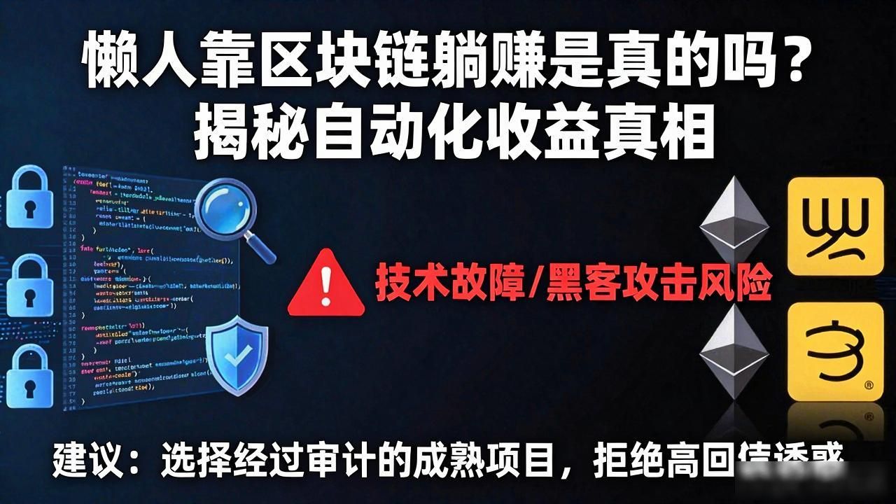 懒人靠区块链躺赚是真的吗？揭秘自动化收益真相
