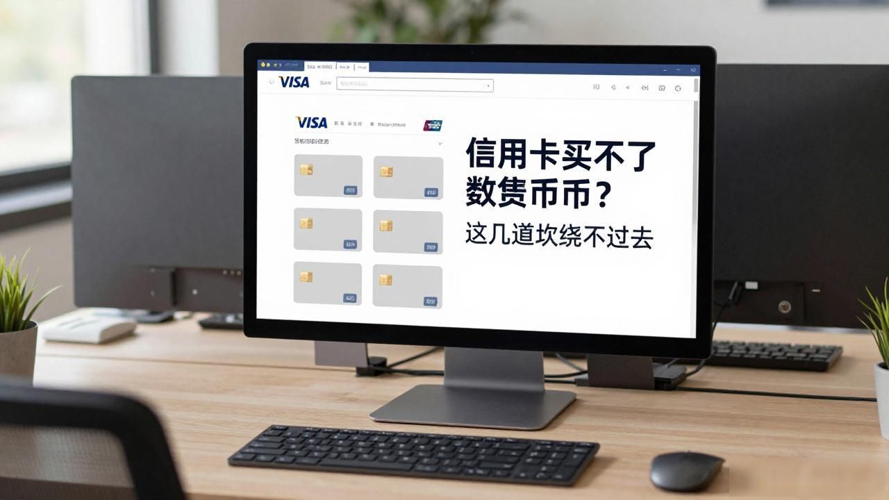 信用卡买不了数字货币？别白费功夫了，这几道坎绕不过去