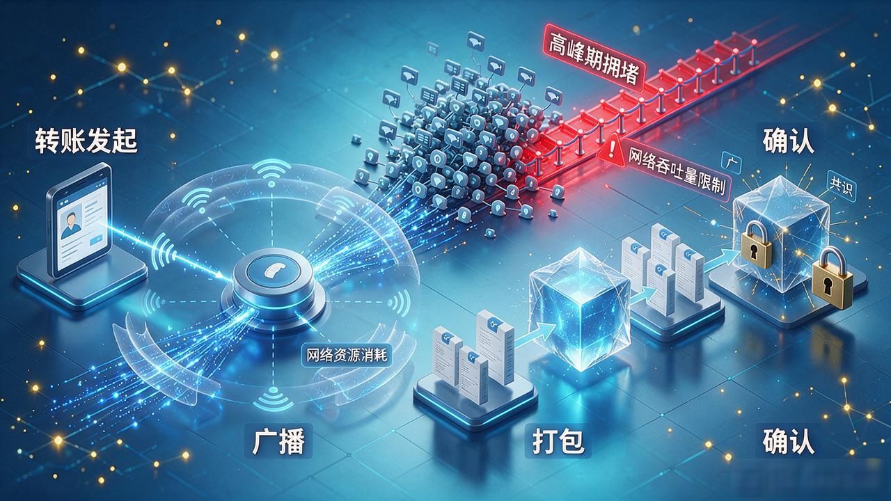数字货币流通离不开网络，没有这套底层基础设施它根本转不动