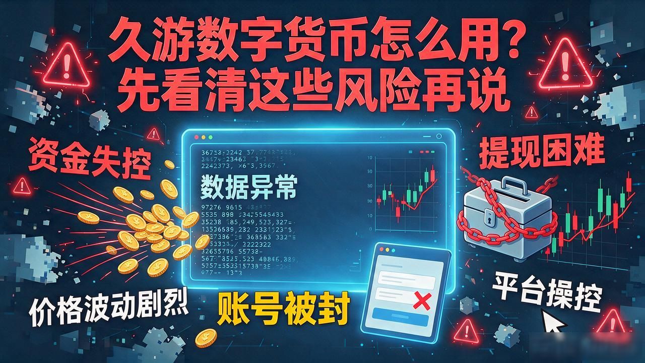 久游数字货币怎么用？先看清这些风险再说