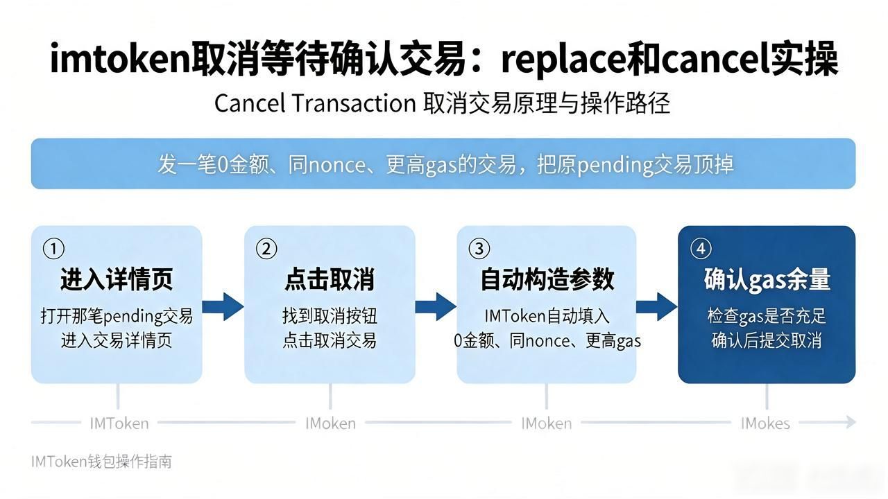 imtoken取消等待确认交易：replace和cancel实操