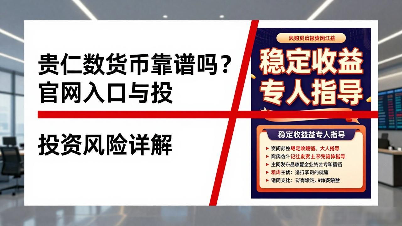 贵仁数字货币靠谱吗？官网入口与投资风险详解