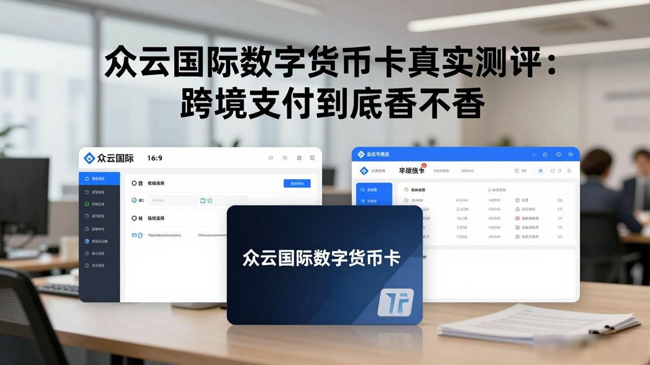 众云国际数字货币卡真实测评：跨境支付到底香不香