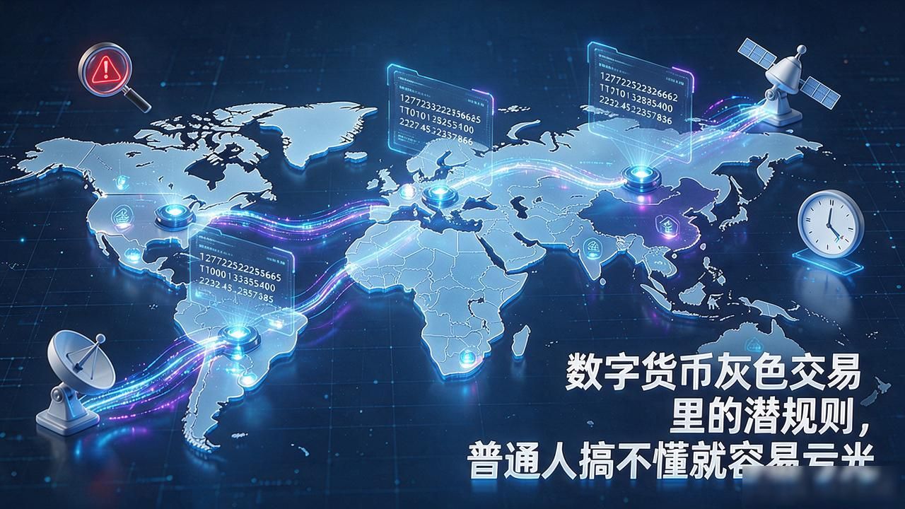 数字货币灰色交易里的潜规则，普通人搞不懂就容易亏光