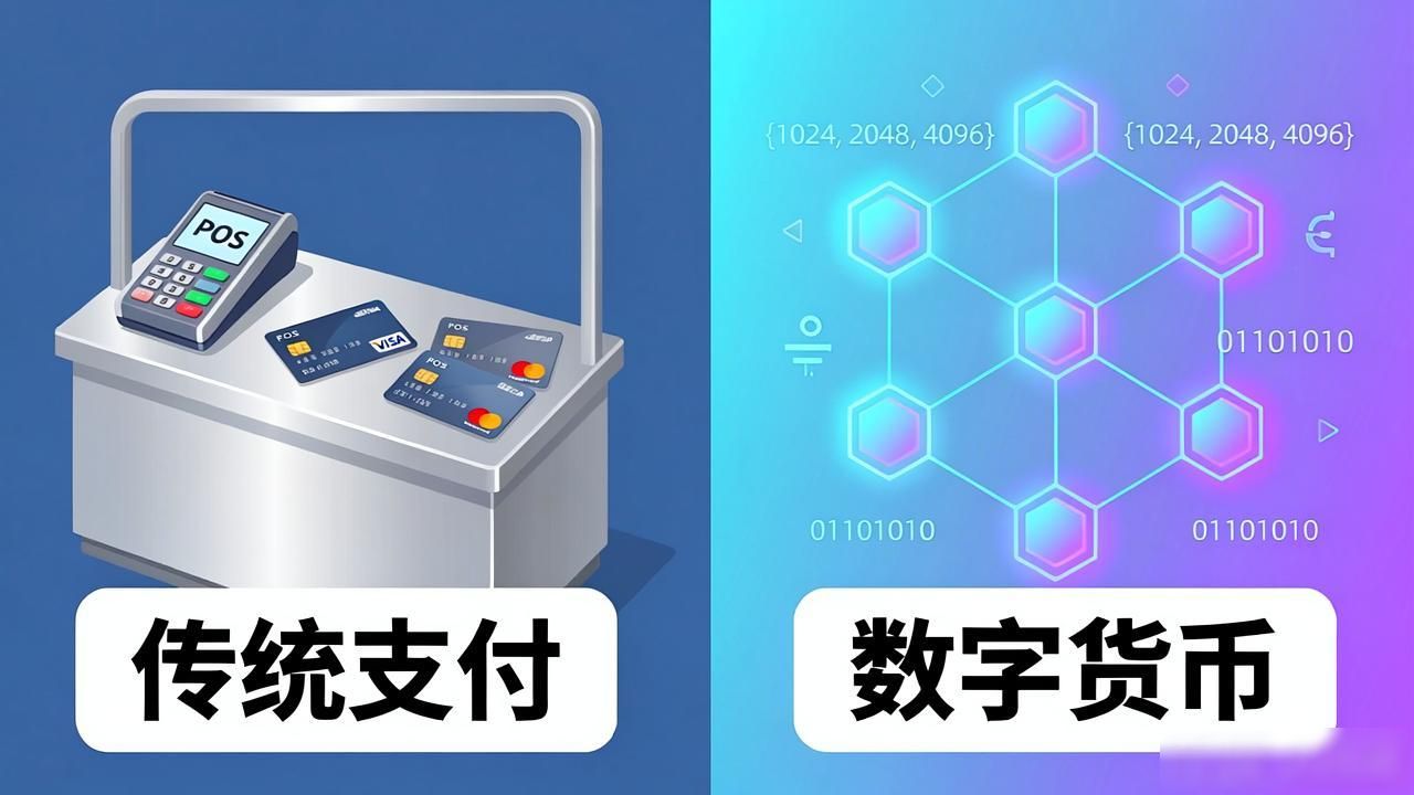 数字货币和传统支付的区别是什么