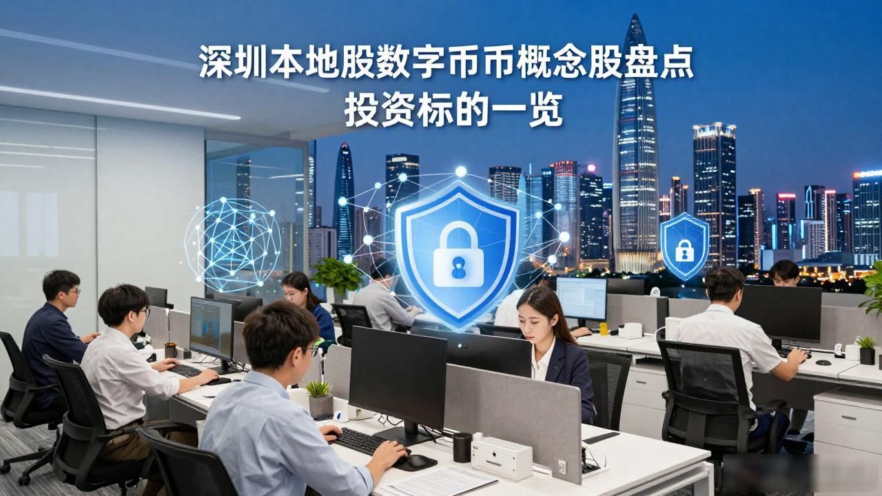 深圳本地股数字货币概念股盘点 投资标的一览