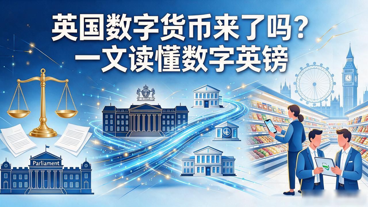 英国数字货币来了吗？一文读懂数字英镑
