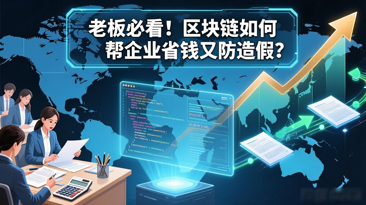 老板必看！区块链如何帮企业省钱又防造假？