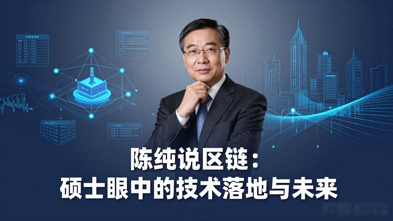 陈纯说区块链：院士眼中的技术落地与未来