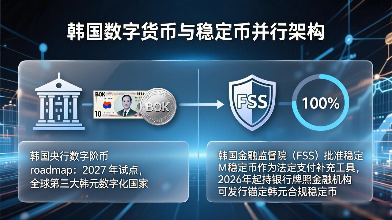 韩国央行数字货币 roadmap: 2027 年试点，全球第三大韩元数字化国家