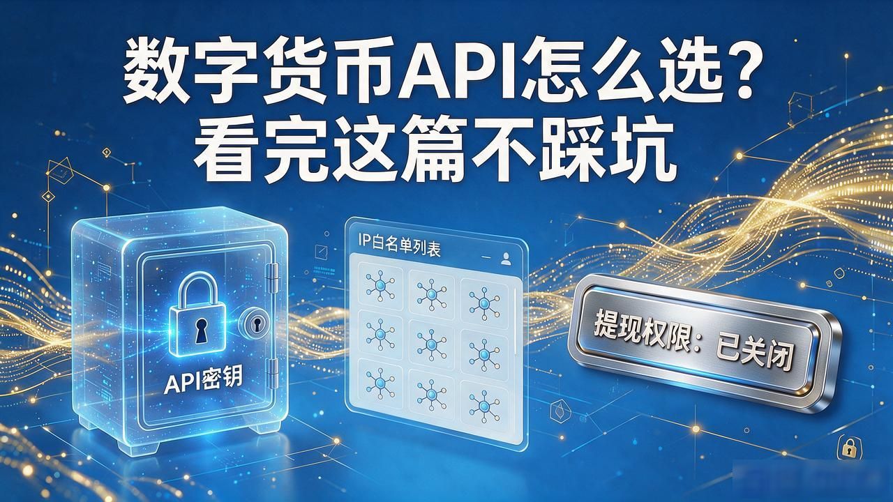 数字货币API怎么选？看完这篇不踩坑