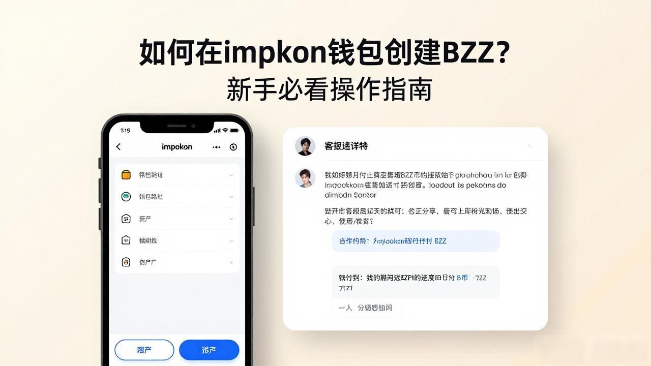 如何在imToken钱包创建BZZ？新手必看操作指南