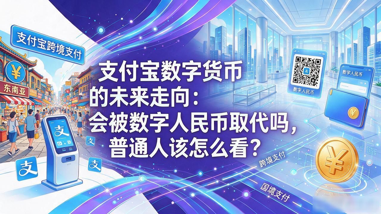 支付宝数字货币的未来走向：会被数字人民币取代吗，普通人该怎么看