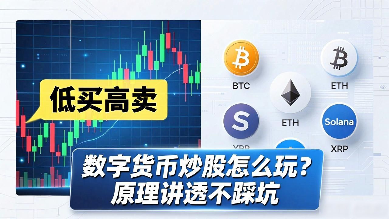 数字货币炒股怎么玩？原理讲透不踩坑