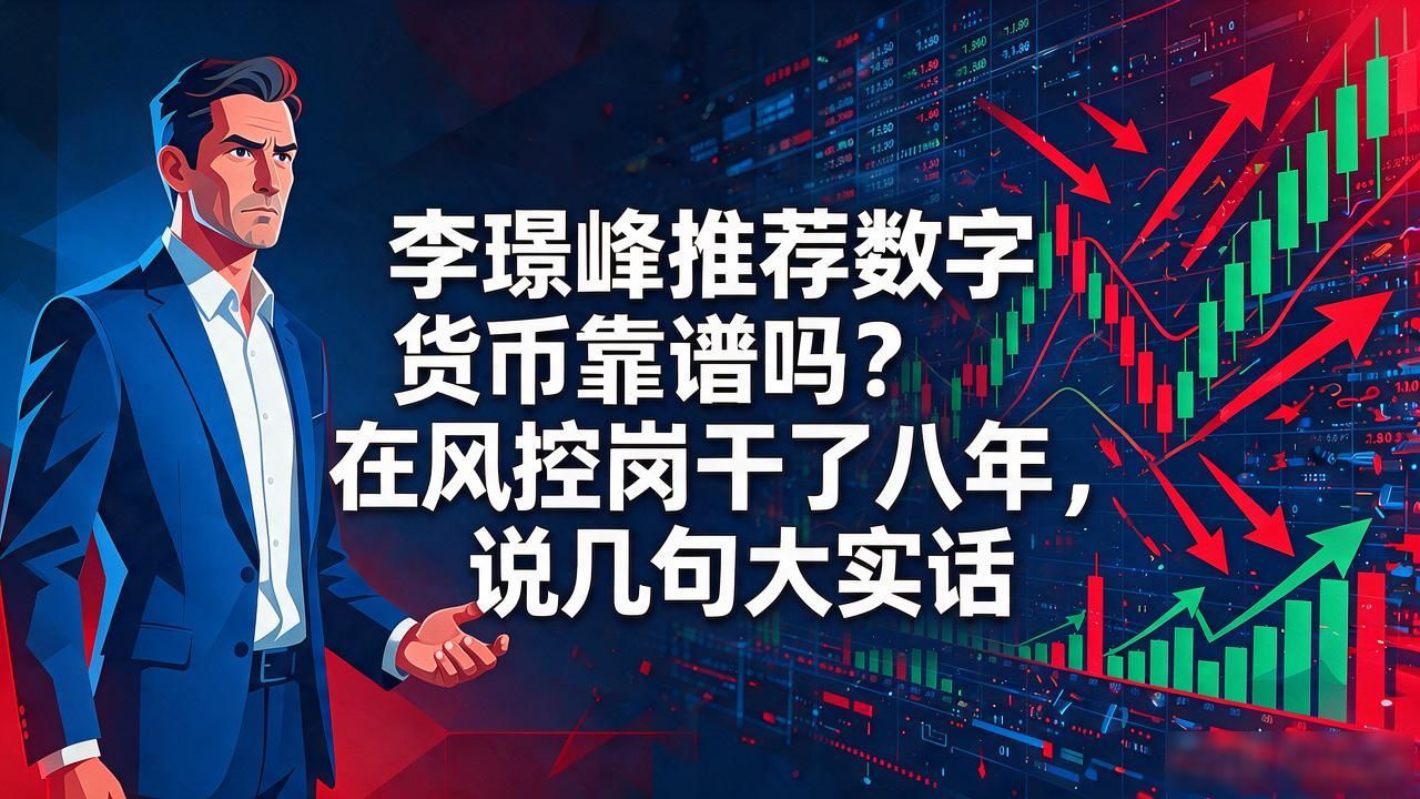 李璟峰推荐数字货币靠谱吗？在风控岗干了八年，说几句大实话