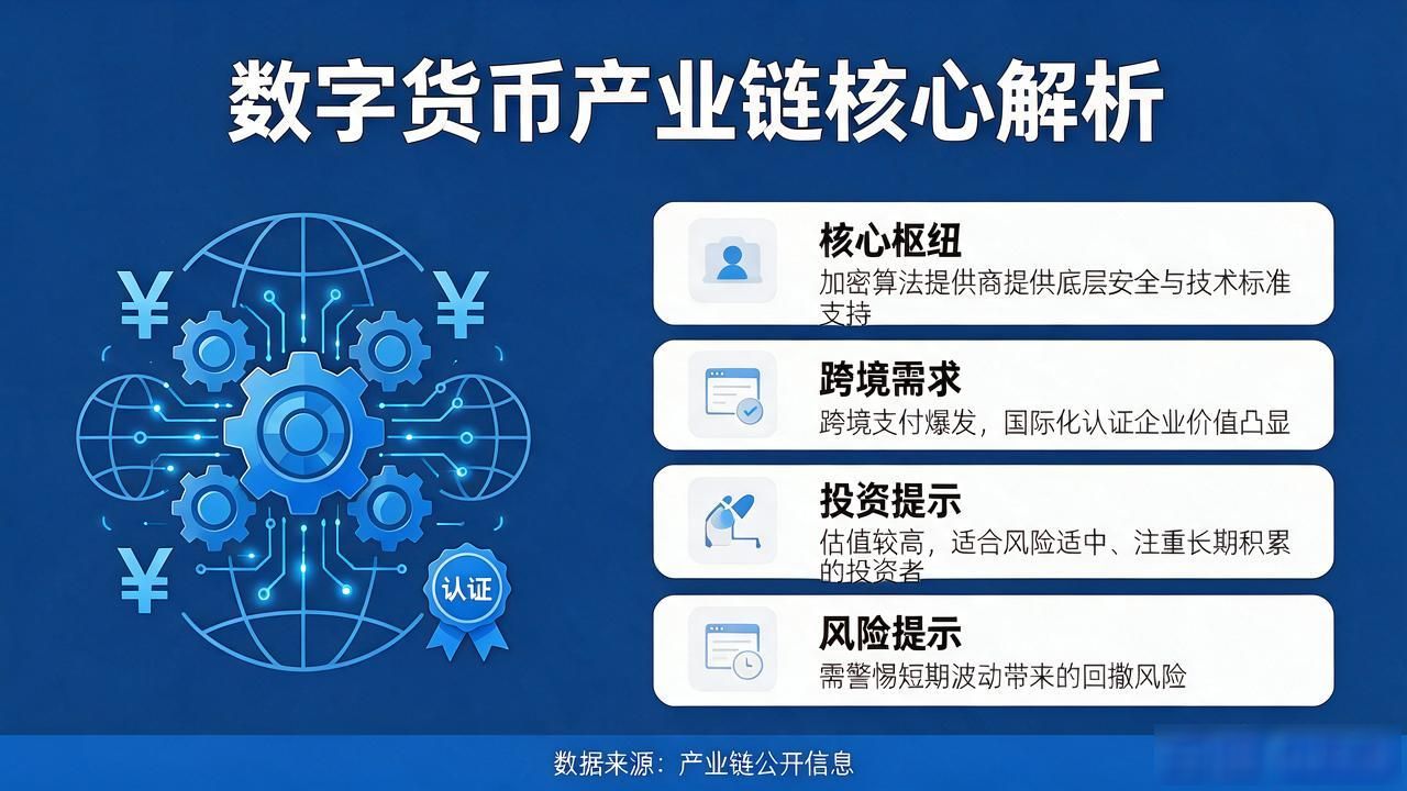 数字货币概念30股全景图，一文理清产业链布局