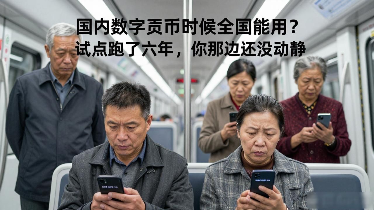 国内数字货币啥时候全国能用？试点跑了六年，你那边还没动静