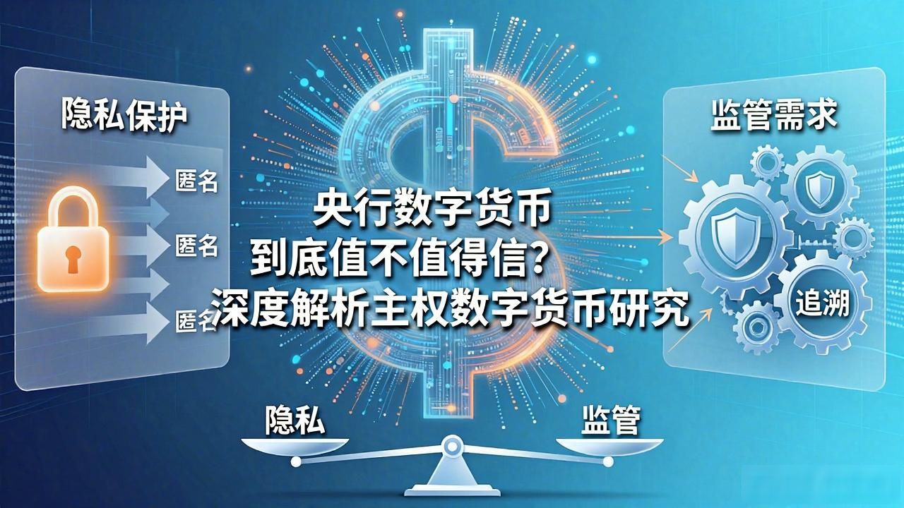 央行数字货币到底值不值得信？深度解析主权数字货币研究