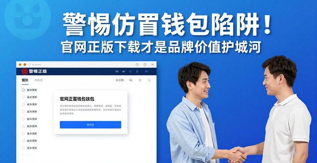 警惕仿冒钱包陷阱！官网正版下载才是品牌价值护城河