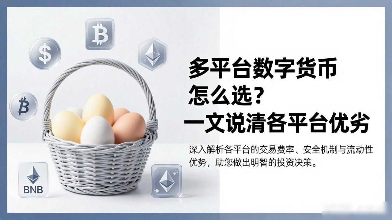多平台数字货币怎么选？一文说清各平台优劣