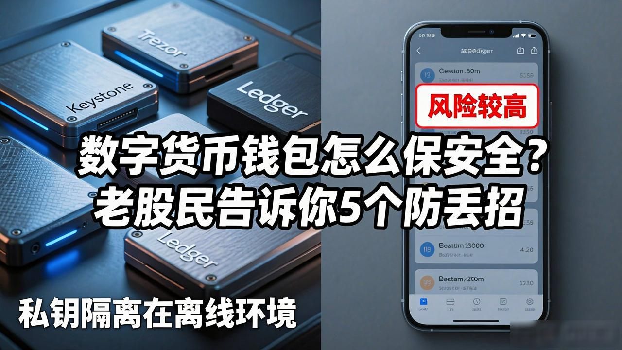 数字货币钱包怎么保安全？老股民告诉你5个防丢招