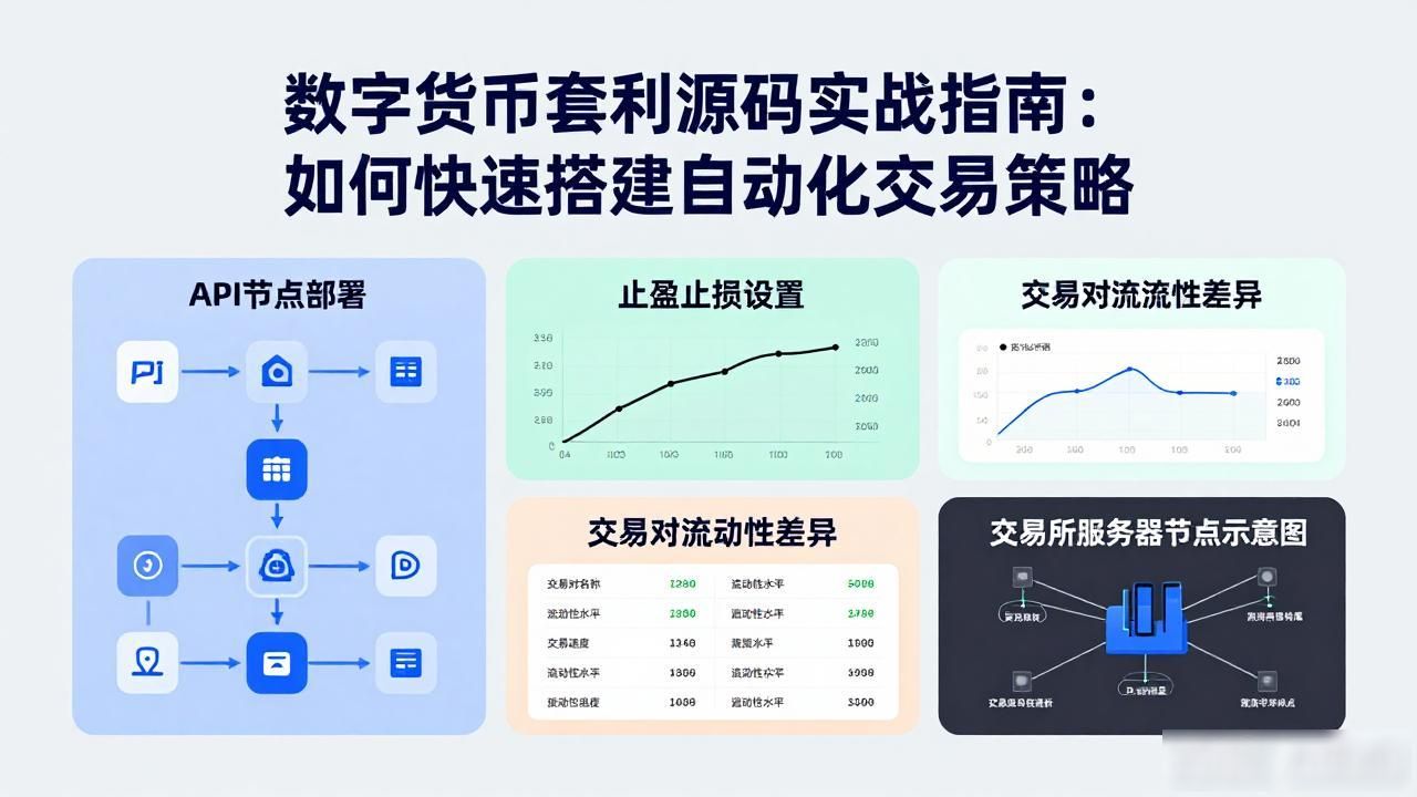 数字货币套利源码实战指南：如何快速搭建自动化交易策略