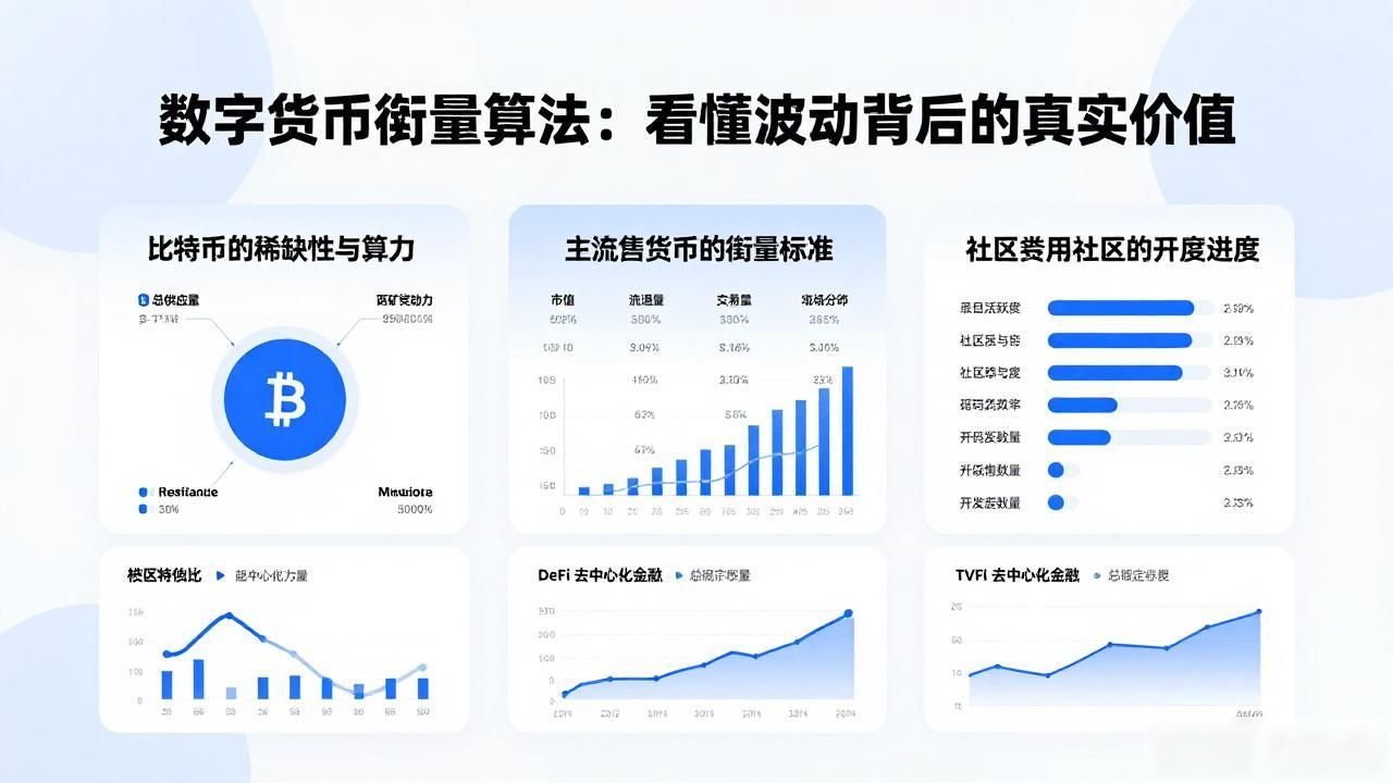 数字货币衡量算法：看懂波动背后的真实价值