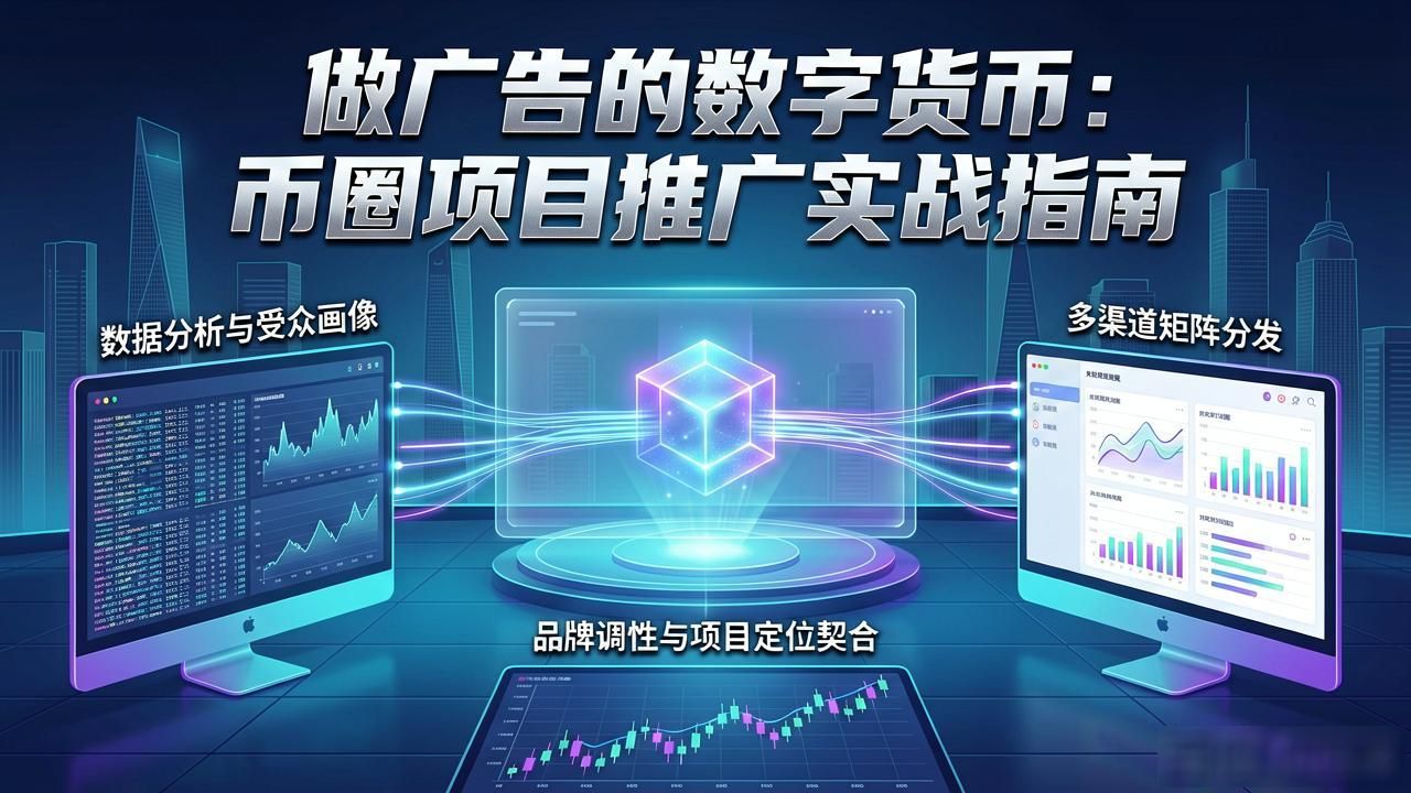 做广告的数字货币：币圈项目推广实战指南