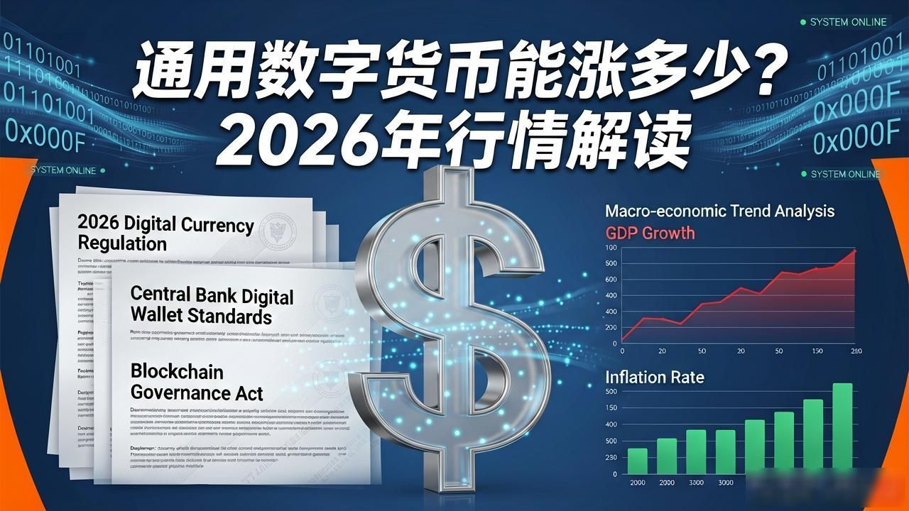 通用数字货币能涨多少？2026年行情解读