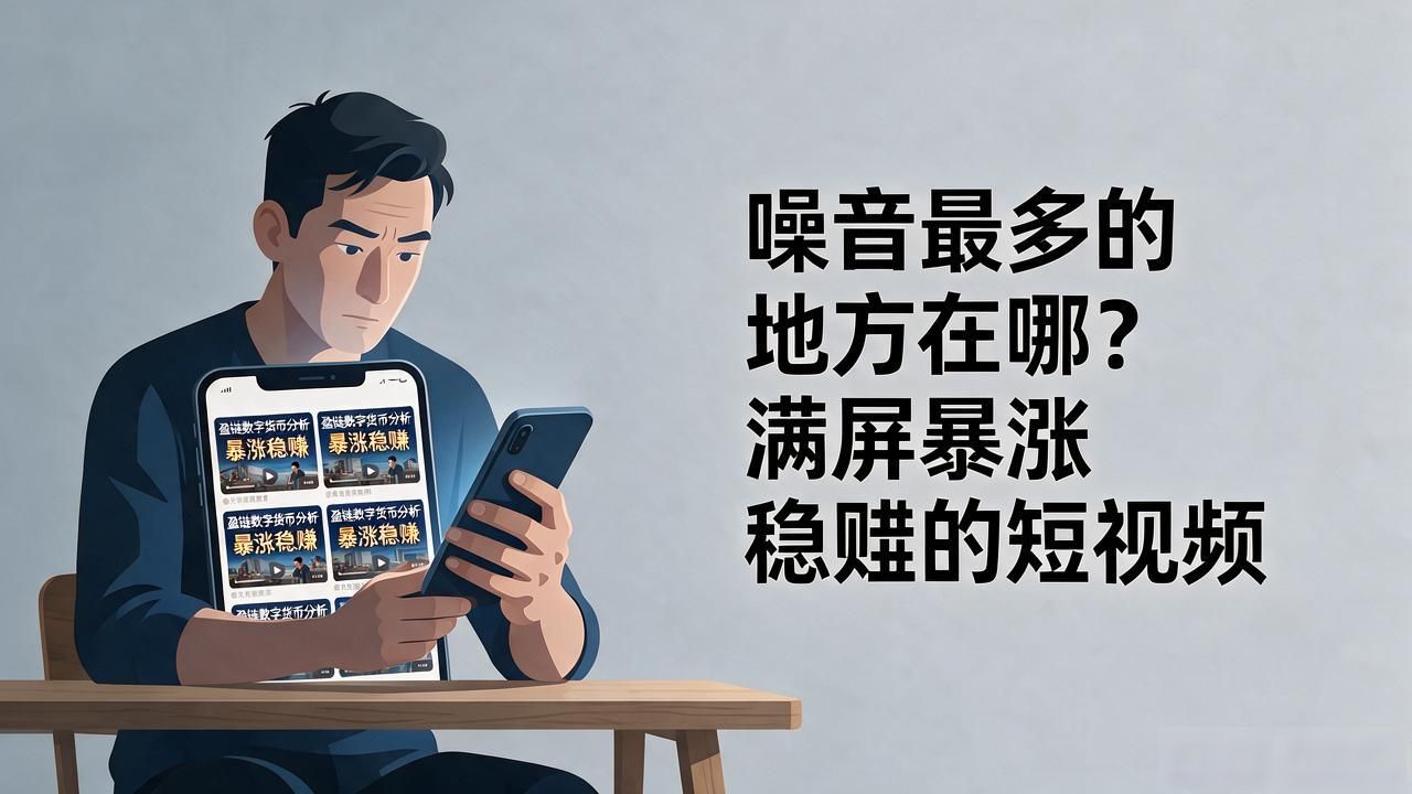 刷了上百条盈链数字货币分析视频 我帮你筛出了真正有用的几段