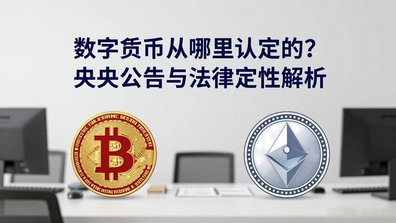 数字货币从哪里认定的？央行公告与法律定性解析