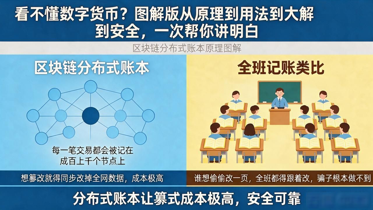 看不懂数字货币？图解版从原理到用法到安全，一次帮你讲明白