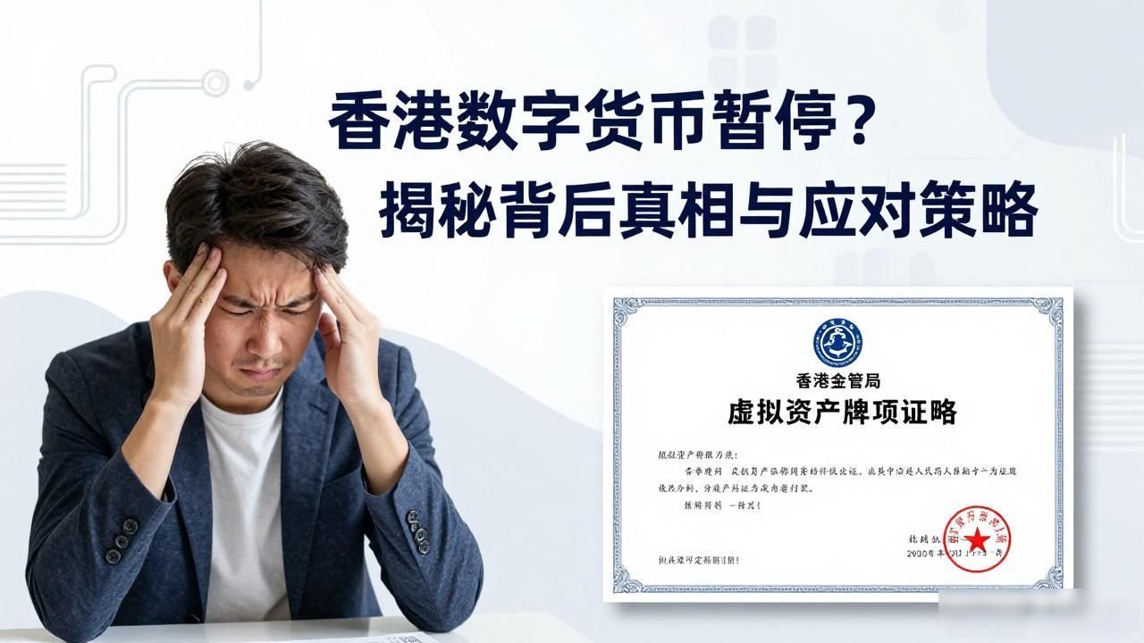 香港数字货币暂停？揭秘背后真相与应对策略