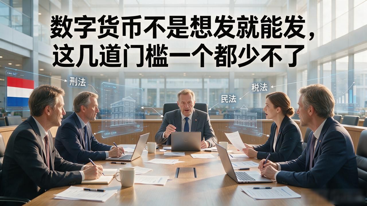 数字货币不是想发就能发，这几道门槛一个都少不了
