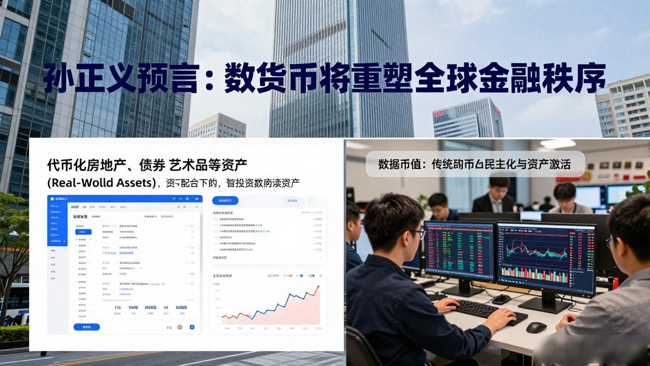 孙正义预言：数字货币将重塑全球金融秩序