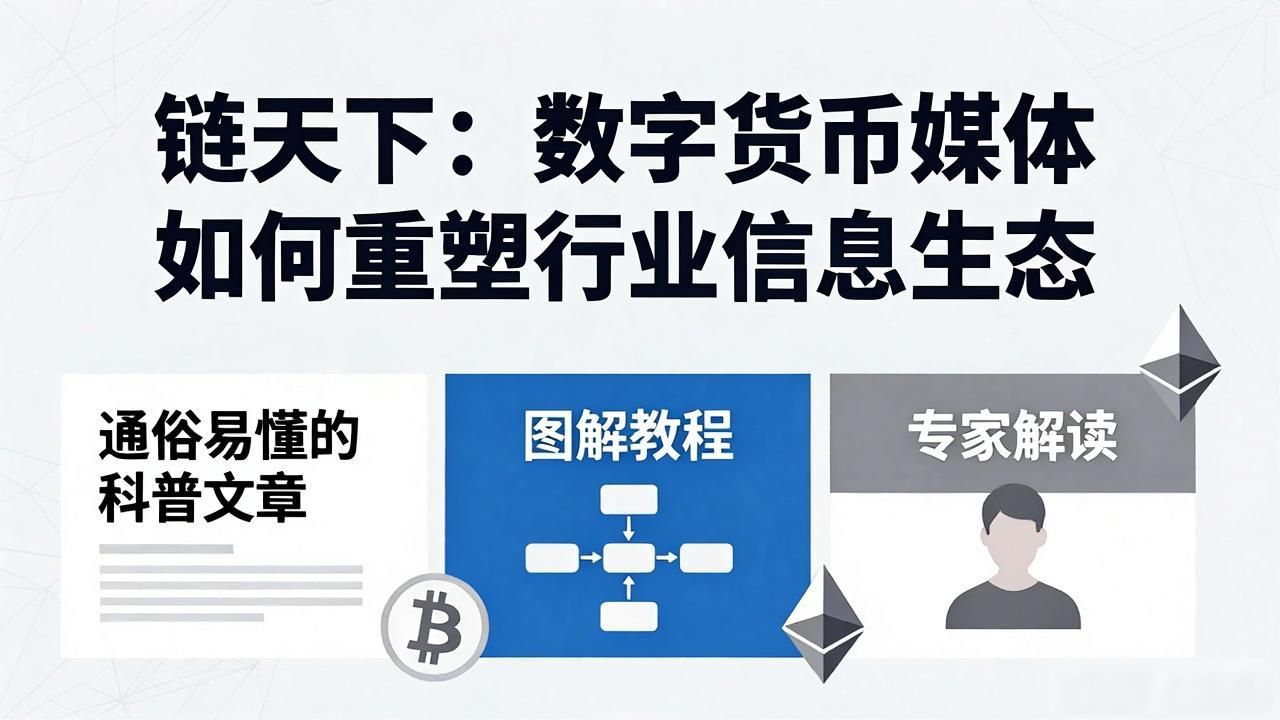 链天下：数字货币媒体如何重塑行业信息生态