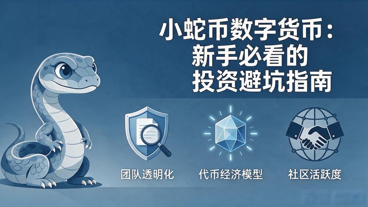 小蛇币数字货币：新手必看的投资避坑指南